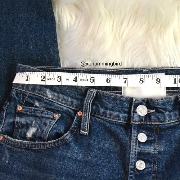 MOTHER | The Pixie Tomcat Ankle Jeans (Born to Bite) Size 32 NWT - Picture 7 of 15